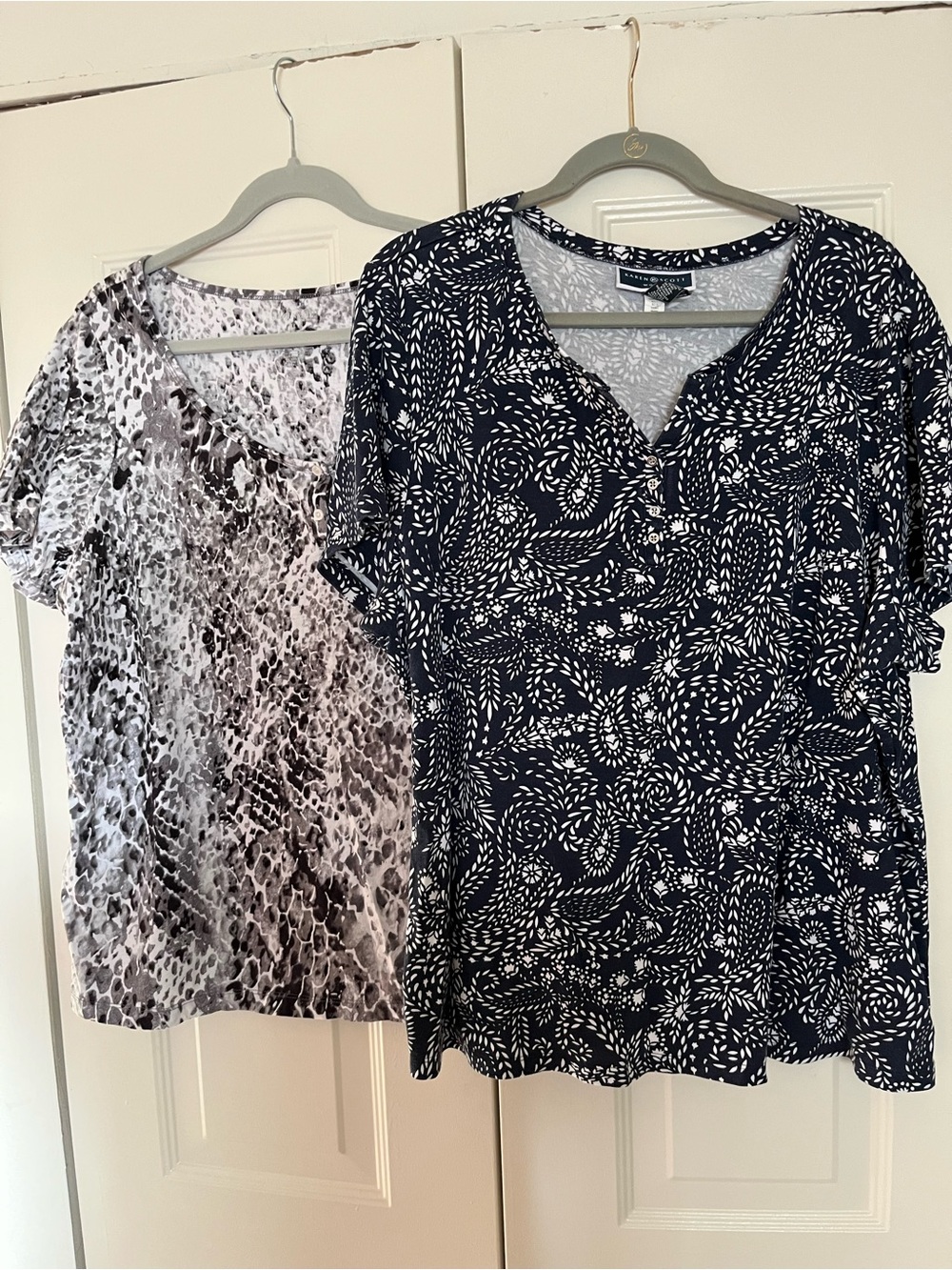 Set of Two Short Sleeve tops